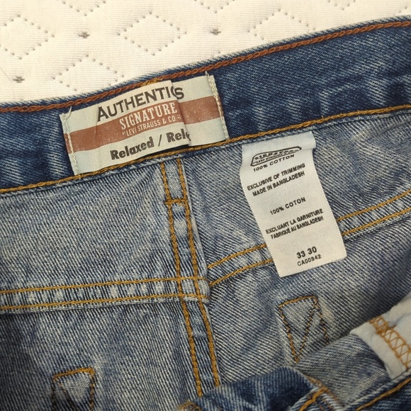 Levi Jean shorts waist 33 - Picture 3 of 4